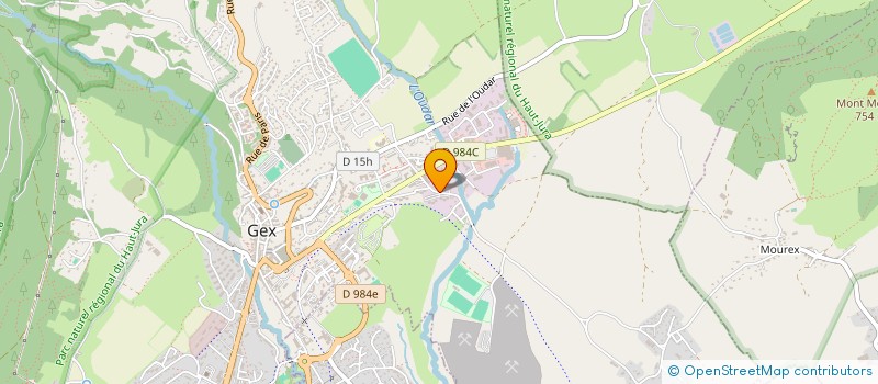 localisation de l'entreprise MONSIEUR NAREK GOUKACIAN  GEX