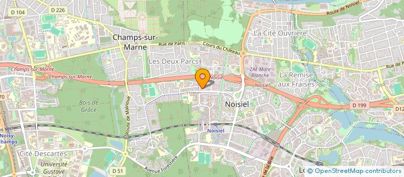 localisation de l'entreprise MONSIEUR NAREK NAHAPETYAN  NOISIEL