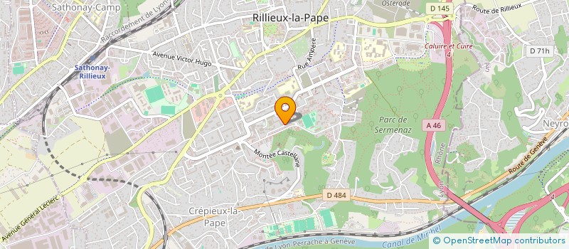 localisation de l'entreprise MONSIEUR NAREK SARGSYAN à RILLIEUX-LA-PAPE