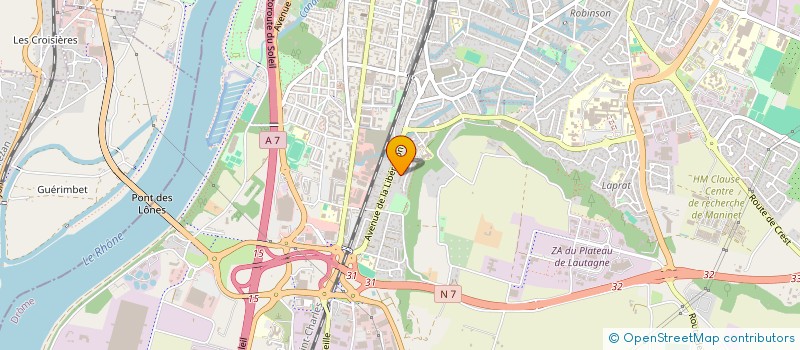 localisation de l'entreprise MONSIEUR NAREK SARKISSYAN  VALENCE