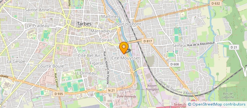 localisation de l'entreprise MONSIEUR NAREK TARKHANYAN  TARBES