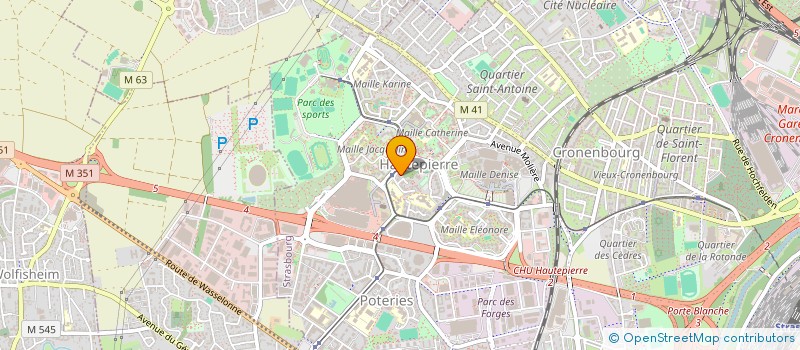 localisation de l'entreprise MONSIEUR NAREK TOROSIAN à STRASBOURG