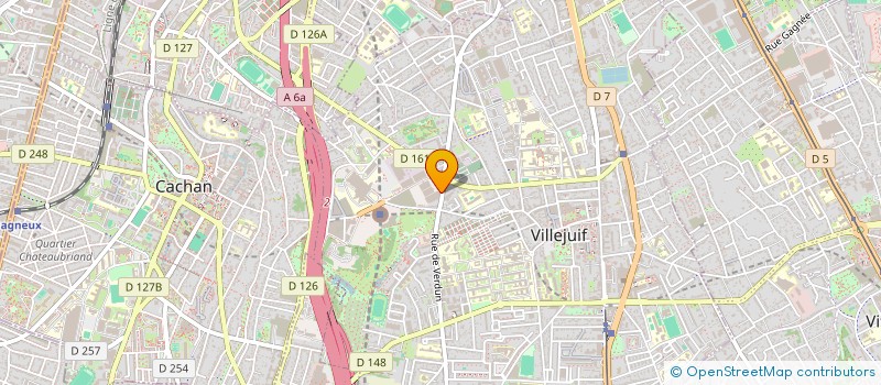localisation de l'entreprise MONSIEUR NAREN CRISTA à VILLEJUIF