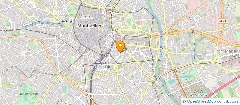 localisation de l'entreprise MONSIEUR NARILALA RADANIELINA à MONTPELLIER