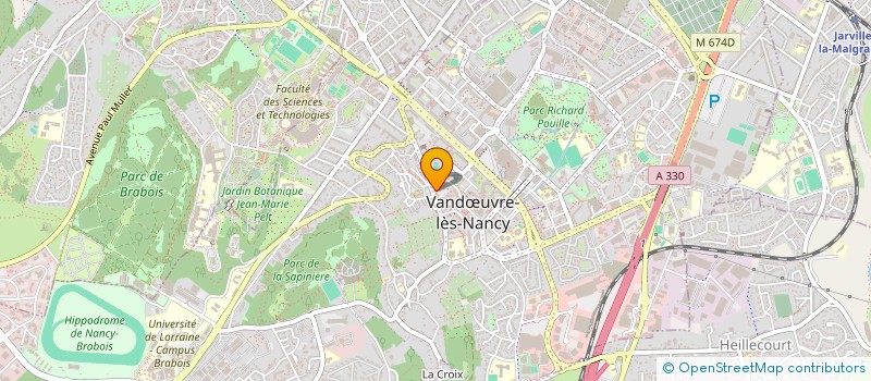 localisation de l'entreprise MONSIEUR NARINDER PAL SHARMA  VANDUVRE-LES-NANCY