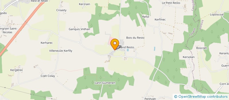 localisation de l'entreprise MONSIEUR NARONG CHUT  HENNEBONT