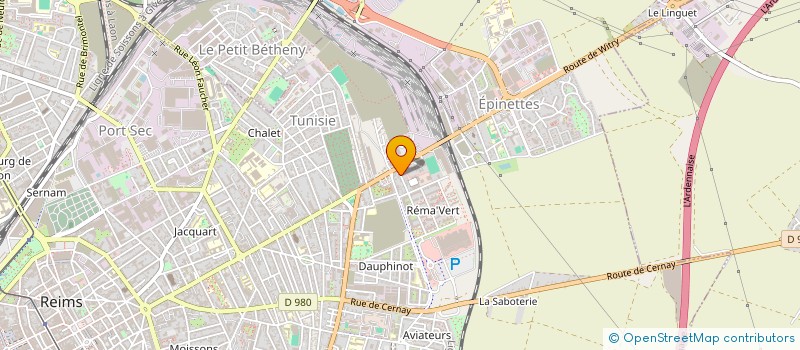 localisation de l'entreprise MONSIEUR NASAR IQBAL  REIMS