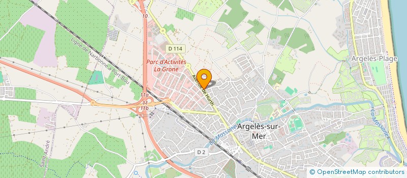 localisation de l'entreprise MONSIEUR NASCIMO LANDRU à ARGELES-SUR-MER
