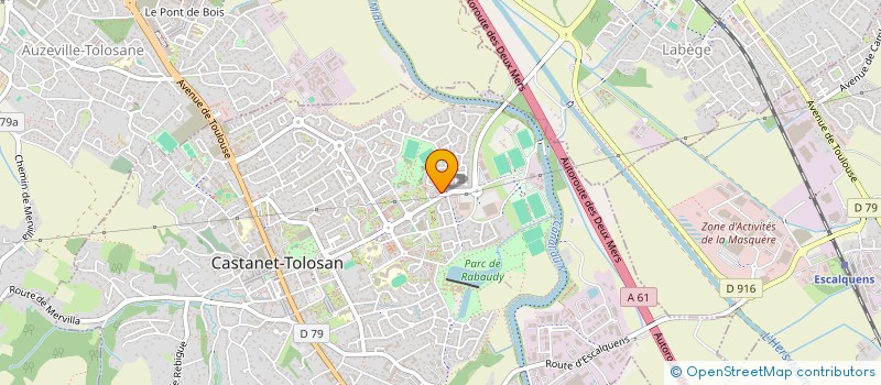 localisation de l'entreprise MONSIEUR NASDINE MOUSSA à CASTANET-TOLOSAN