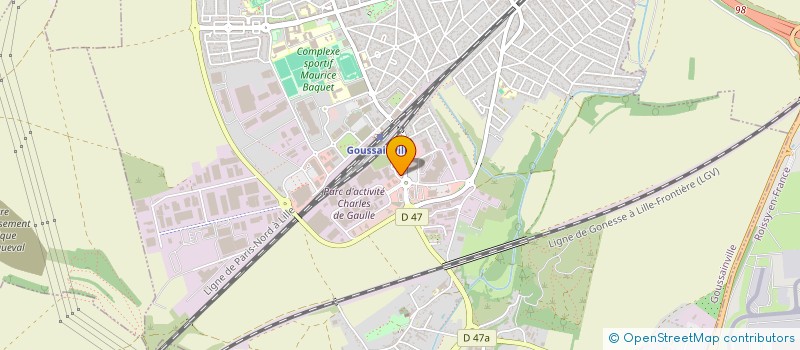 localisation de l'entreprise MONSIEUR NASEEM MARUF  GOUSSAINVILLE