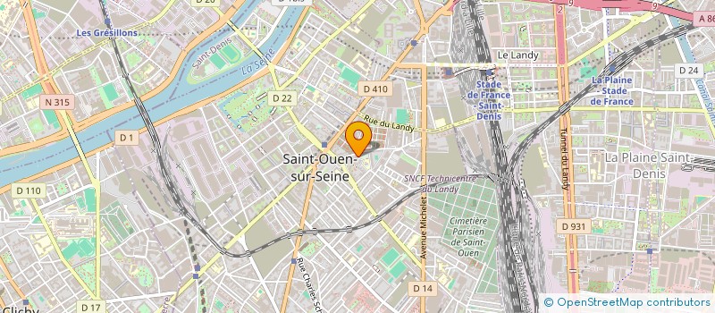 localisation de l'entreprise MONSIEUR NASEEM MYRAM à SAINT-OUEN-SUR-SEINE