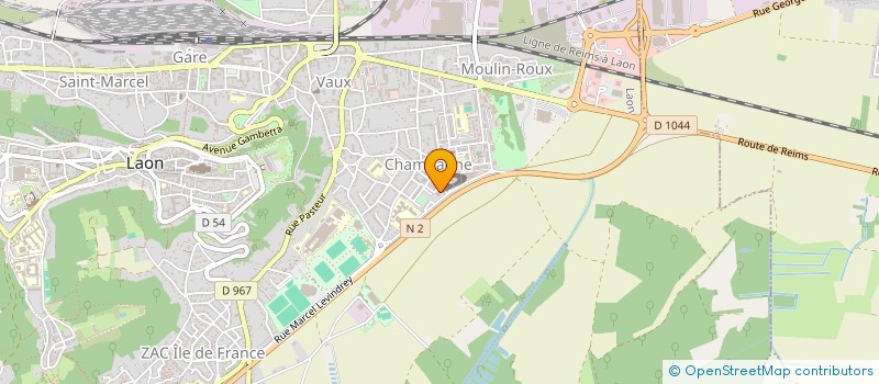 localisation de l'entreprise MONSIEUR NASEEM REHMAN à LAON