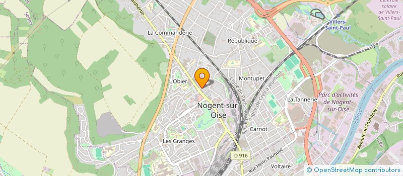 localisation de l'entreprise MONSIEUR NASEER AHMAD ARABZAI  NOGENT SUR OISE