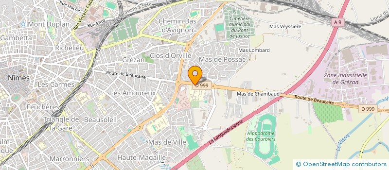 localisation de l'entreprise MONSIEUR NASEER MAROOFKHEL  NIMES