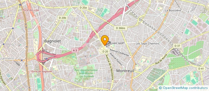 localisation de l'entreprise MONSIEUR NASER ABDULAHI à MONTREUIL