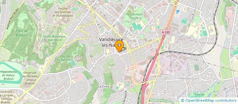 localisation de l'entreprise MONSIEUR NASER AKBARI  VANDUVRE-LES-NANCY