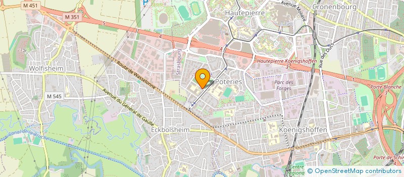 localisation de l'entreprise MONSIEUR NASER DERVOVIC à STRASBOURG