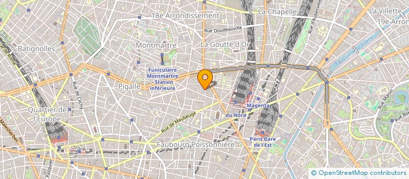 localisation de l'entreprise MONSIEUR NASER SABANOVSKI  PARIS