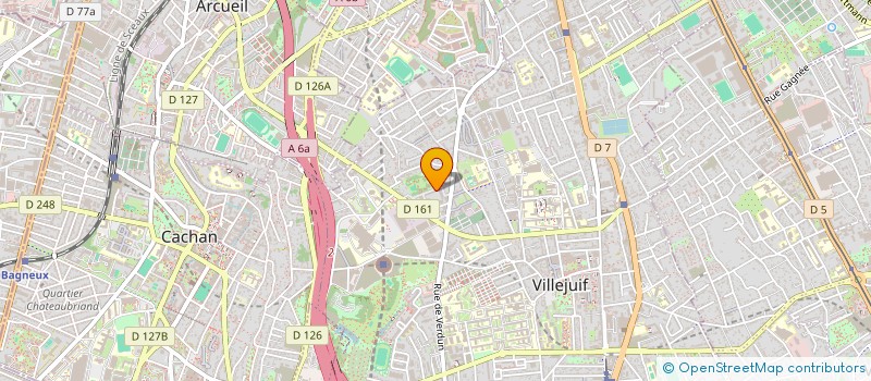 localisation de l'entreprise MONSIEUR NASER ZENELI à VILLEJUIF