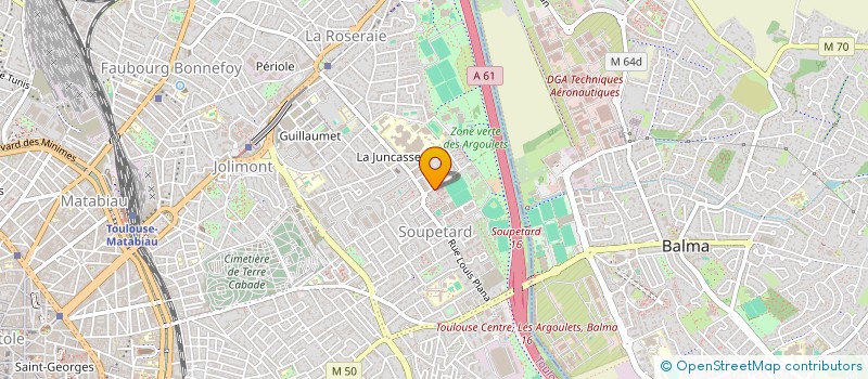 localisation de l'entreprise MONSIEUR NASERADDIN ABDALLAH YAHYA à TOULOUSE