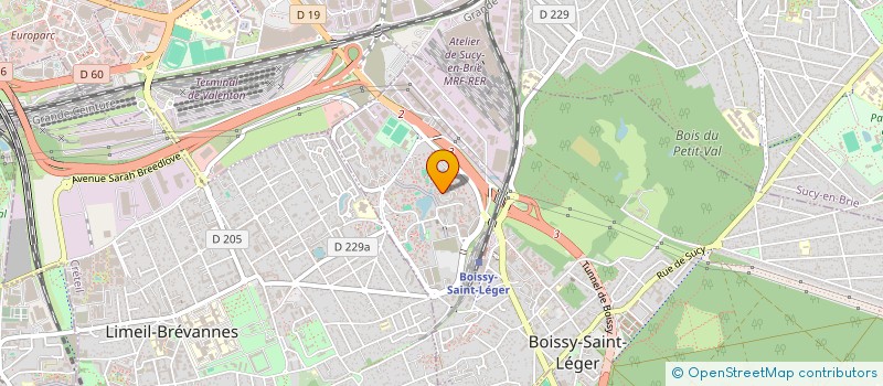 localisation de l'entreprise MONSIEUR NASERDINE BENAIDA à BOISSY-SAINT-LEGER
