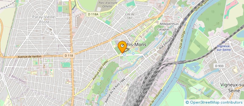 localisation de l'entreprise MONSIEUR NASIBULLAH MARUFKHEL à ATHIS-MONS