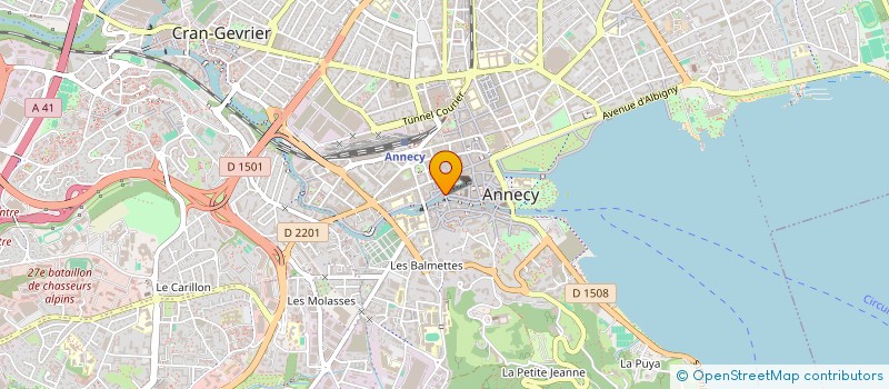 localisation de l'entreprise MONSIEUR NASIBULLAH SAFI  ANNECY