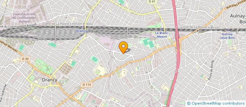 localisation de l'entreprise MONSIEUR NASIM KERAOUCHE à LE BLANC-MESNIL
