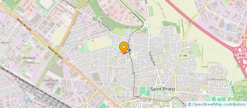 localisation de l'entreprise MONSIEUR NASIM LAMARI  SAINT-PRIEST