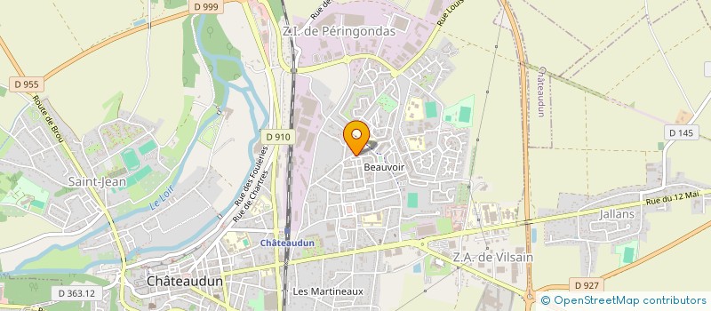 localisation de l'entreprise MONSIEUR NASIM MAROF KHAIL à CHATEAUDUN