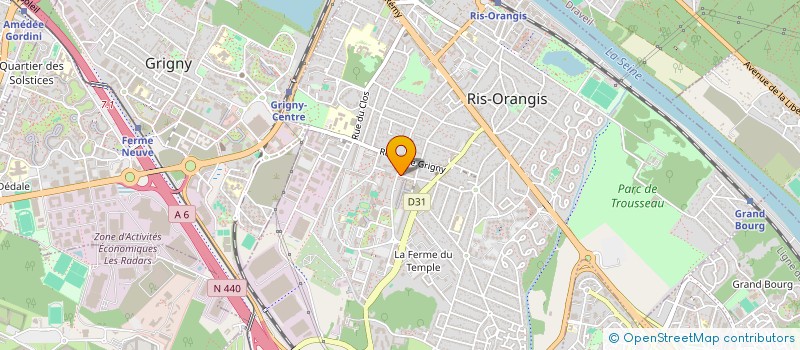 localisation de l'entreprise MONSIEUR NASIM REKIK à RIS-ORANGIS