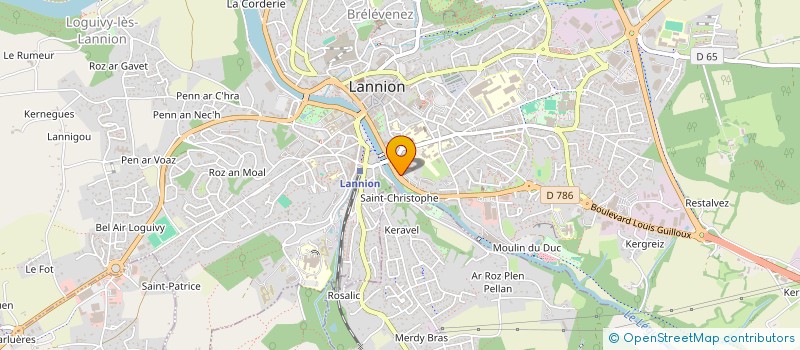 localisation de l'entreprise MONSIEUR NASIMKHAN RAHIMI  LANNION