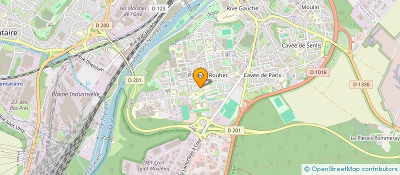 localisation de l'entreprise MONSIEUR NASIMSHAH SHINWARI  CREIL