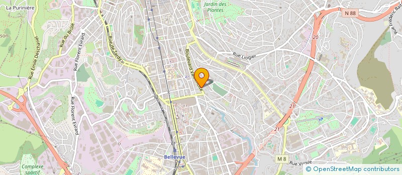 localisation de l'entreprise MONSIEUR NASIR AHMAD NIAZAI  SAINT-ETIENNE