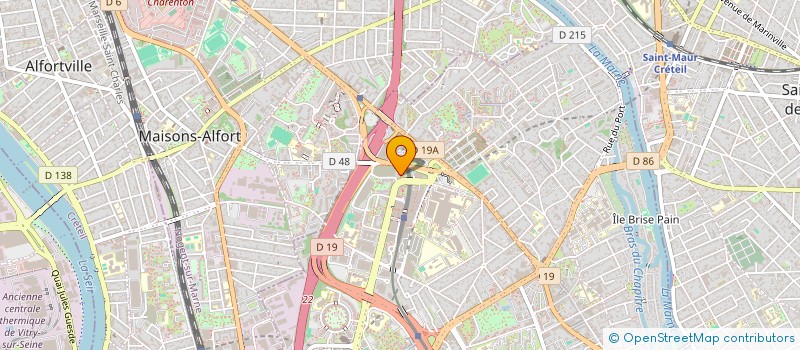 localisation de l'entreprise MONSIEUR NASIR AHMAD NOURI  CRETEIL