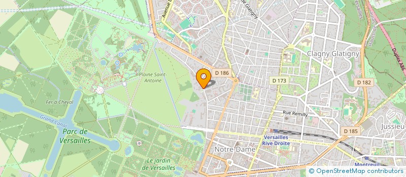 localisation de l'entreprise MONSIEUR NASIR AHMADZAI à VERSAILLES