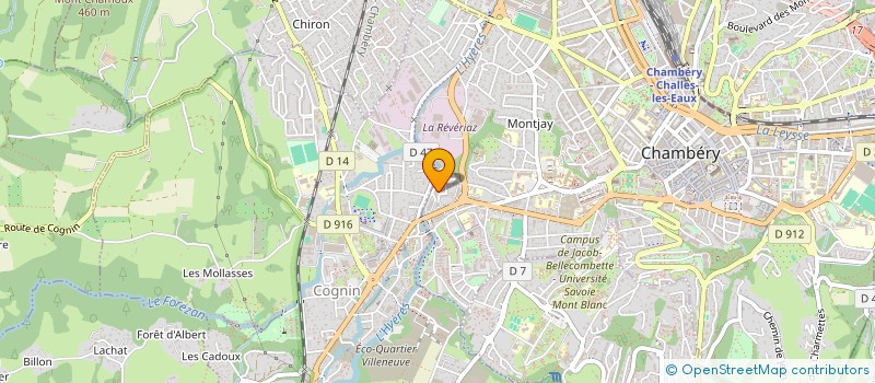 localisation de l'entreprise MONSIEUR NASIR FARYABI  CHAMBERY