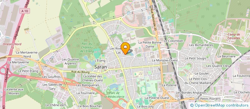 localisation de l'entreprise MONSIEUR NASIR IQBAL à SARAN