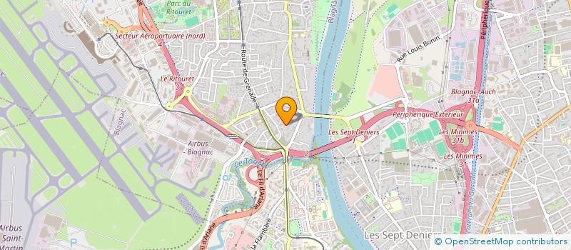 localisation de l'entreprise MONSIEUR NASIR KHAN  BLAGNAC