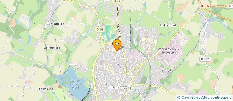 localisation de l'entreprise MONSIEUR NASIRULLAH SHINWARI à LA FERTE MACE