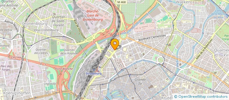 localisation de l'entreprise MONSIEUR NASMI THIRIAN à STRASBOURG