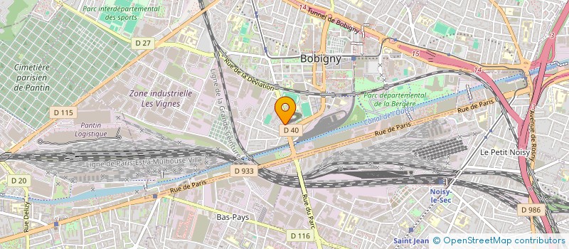 localisation de l'entreprise MONSIEUR NASOLINO GOMES BARRADAS  BOBIGNY