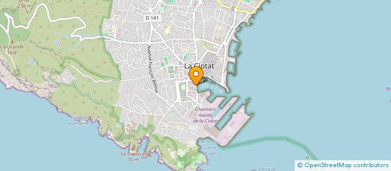 localisation de l'entreprise MONSIEUR NASR BEZTOUT  LA CIOTAT