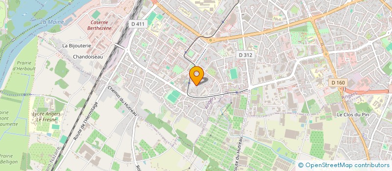 localisation de l'entreprise MONSIEUR NASR EDDINE ABDERRAHMANE YAHIA à ANGERS