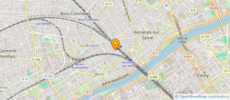 localisation de l'entreprise MONSIEUR NASR-EDDINE BOUTRA MANSOUR  ASNIERES-SUR-SEINE