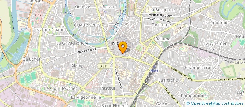 localisation de l'entreprise MONSIEUR NASR EDDINE DEHIBA à NIORT