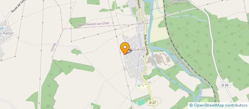 localisation de l'entreprise MONSIEUR NASR-EDDINE KAHLOUCHE  VIERZON