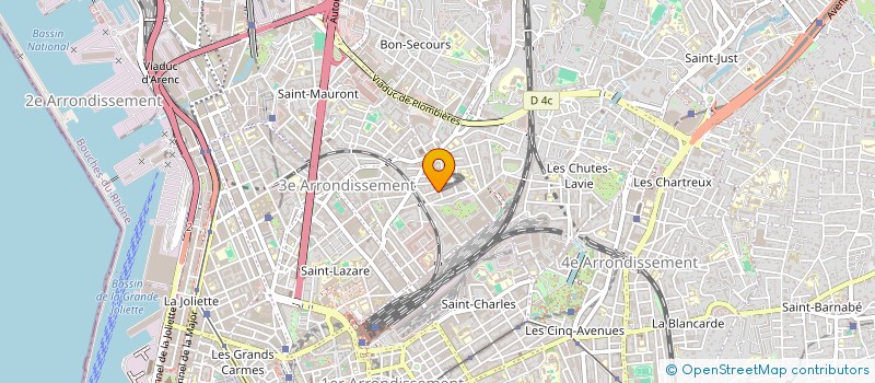 localisation de l'entreprise MONSIEUR NASR-EDDINE SEKKAOUI  MARSEILLE