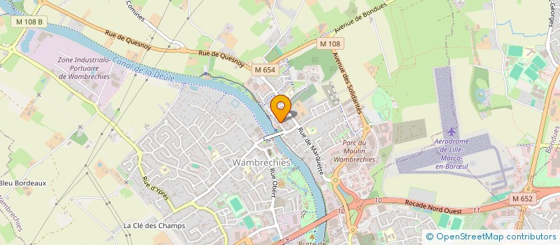 localisation de l'entreprise MONSIEUR NASR KAID  WAMBRECHIES