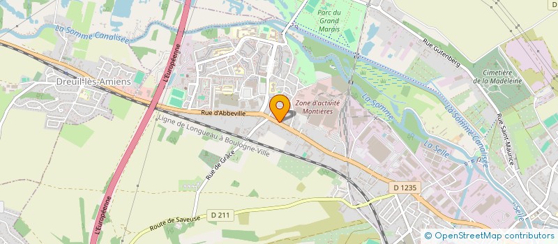 localisation de l'entreprise MONSIEUR NASR KEDIR à AMIENS